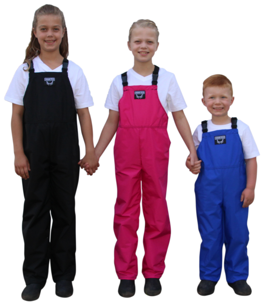 Children's Bibbed Overalls - Waterproof – Udder Tech, Inc.